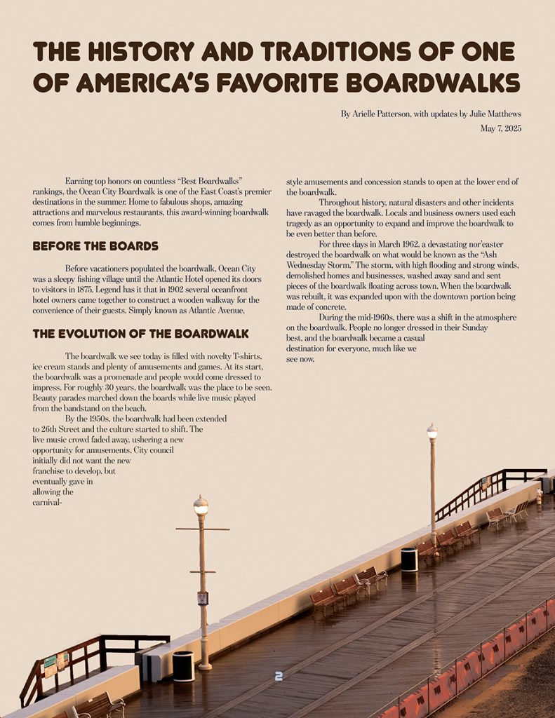 Boardway Magazine Layout Page One
